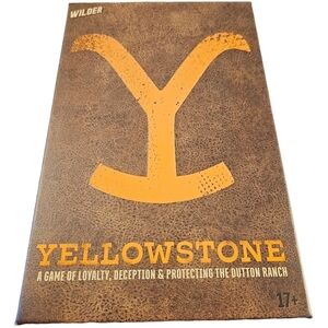 Yellowstone Party Game, a social deduction game of loyalty and deception NIB